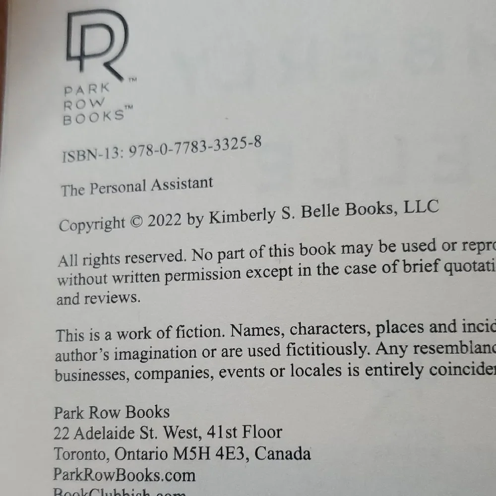 Unbranded paperback book
